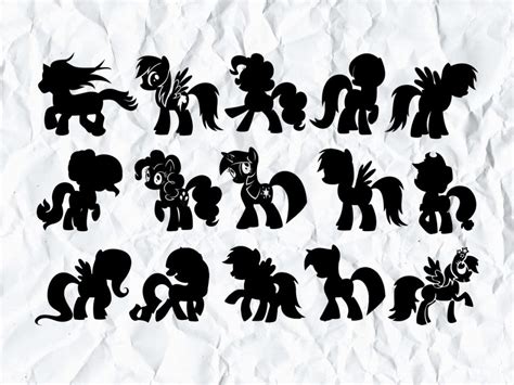 Download 715+ my little pony svg free Silhouette